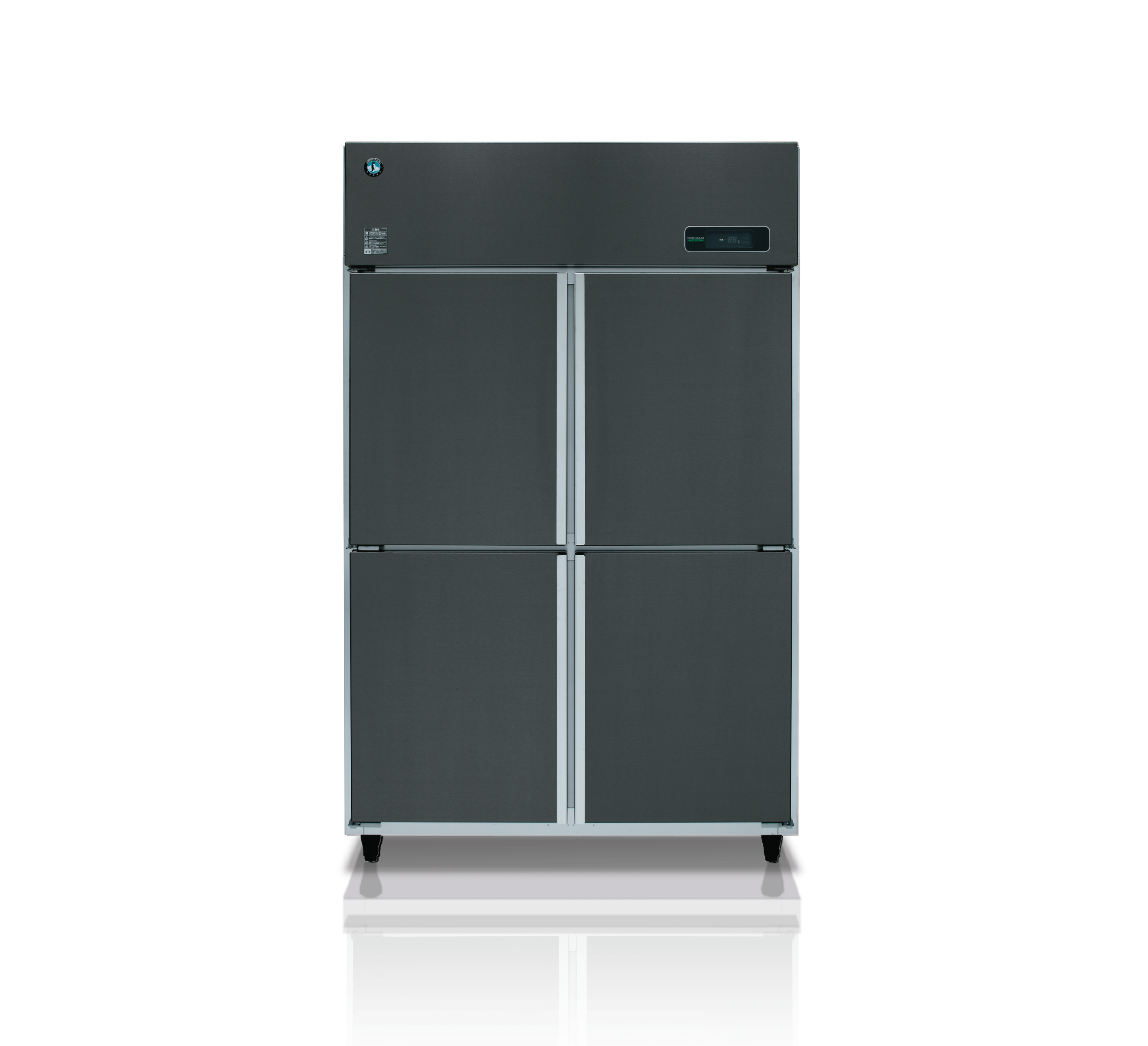 冷凍冷蔵庫 バイブレーション加工 HRF-75A-1-VB 幅750×奥行800×高さ1910(〜1940)(mm)単相100V 送料無料 - 1